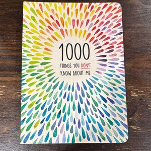 🔥1000 Things You Don’t Knoe About Me; Guided Journal🔥